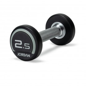 Jordan Premium Dumbbells Urethane 2.5-50kg in 2.5kg increments (JLUD4) Dumbbells and barbells - 1