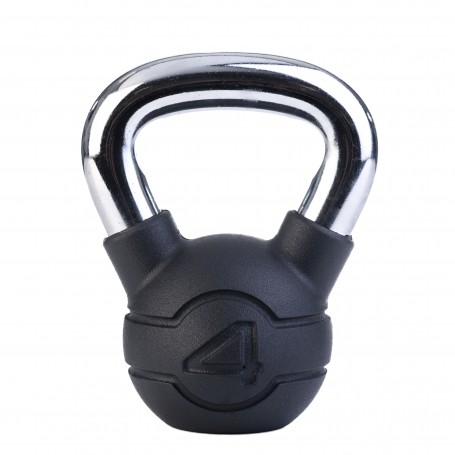 Jordan Kettlebells rubberized with chrome handle 4-24kg (JTKBRC3)-Kettlebells-Shark Fitness AG