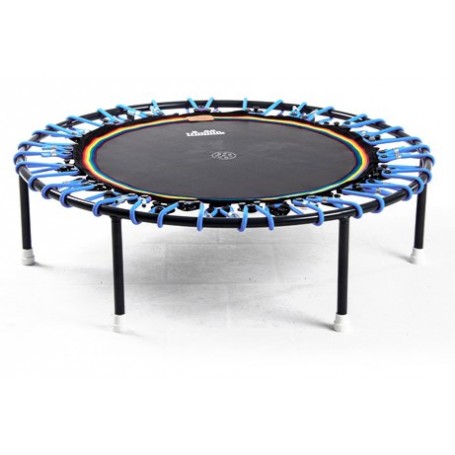Trimilin trampoline Vivo 100cm with black jumping mat and screw legs-Indoor trampolines-Shark Fitness AG