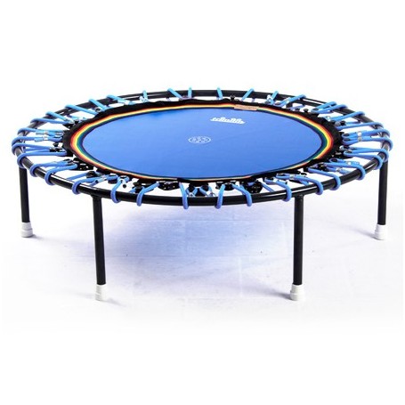 Trimilin trampoline Vivo 100 with blue jumping mat and screw legs-Indoor trampolines-Shark Fitness AG