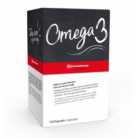 Powerfood Oméga 3 (120 capsules) Vitamines & Minéraux - 1
