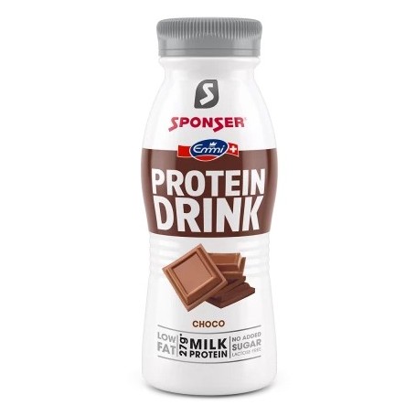 Sponser Protein Drink 8 x 330ml PET-Protéines-Shark Fitness AG
