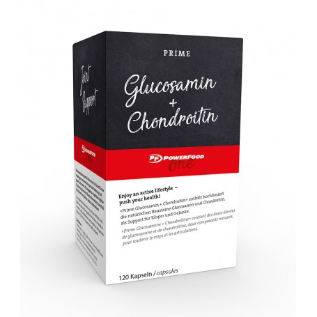 Powerfood One Glucosamine Chondroïtine 120 gélules-Vitamines et Minéraux-Shark Fitness AG