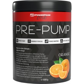 Powerfood Pre-Pump Orange (600g can) Amino Acids - 1