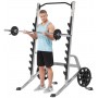 Set-Angebot - Hoist Fitness Trainingsbank HF-5165 und Squat Rack HF-5970 mit 135kg Langhantel-Satz Rack und Multi-Presse - 20