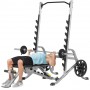 Set-Angebot - Hoist Fitness Trainingsbank HF-5165 und Squat Rack HF-5970 mit 135kg Langhantel-Satz Rack und Multi-Presse - 22