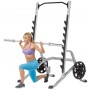 Set-Angebot - Hoist Fitness Trainingsbank HF-5165 und Squat Rack HF-5970 mit 135kg Langhantel-Satz Rack und Multi-Presse - 25