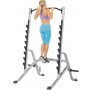 Set-Angebot - Hoist Fitness Trainingsbank HF-5165 und Squat Rack HF-5970 mit 135kg Langhantel-Satz Rack und Multi-Presse - 27