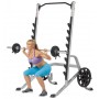 Set-Angebot - Hoist Fitness Trainingsbank HF-5165 und Squat Rack HF-5970 mit 135kg Langhantel-Satz Rack und Multi-Presse - 29