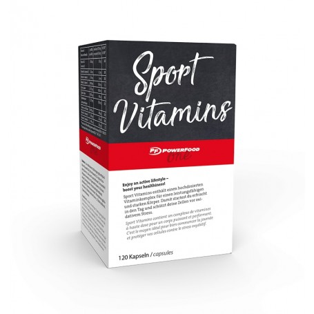 Powerfood Sport Vitamins 120 capsules-Vitamines et Minéraux-Shark Fitness AG