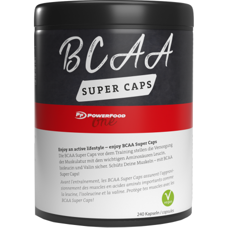 Powerfood One BCAA Super Caps 240 capsules-Amino acids-Shark Fitness AG