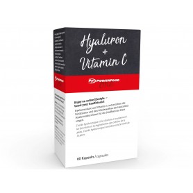 Powerfood Hyaluron  Vitamin C (60 Kapseln) Vitamine & Mineralstoffe - 1