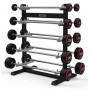 Jordan Barbell Stand for 10 Barbells (JFBBR-10) Dumbbell and Disc Stand - 2