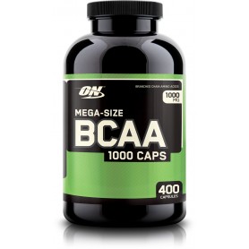 Optimum Nutrition BCAA 1000, 400 capsules d'acides aminés - 1