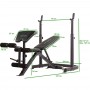 Tunturi Weight Bench WB50 (17TSWB5000) Training Benches - 7