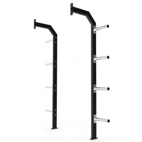 Helix Freestanding Power Rack Option - Weight Storage Attachment (JF-FPRWS) Rack and Multi-Press - 1