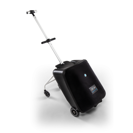 Micro Micro Ride On Luggage Eazy Black (ML0013)-Travel scooter-Shark Fitness AG