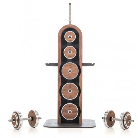 NOHrD WeightPlate Tower Set-Dumbbell and barbell sets-Shark Fitness AG