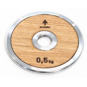 NOHrD WeightPlate 26mm, disques d'haltères et poids en chêne - 2