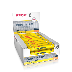 Sponser L-Carnitine Ampoules 30 x 25ml L-Canitine - 1
