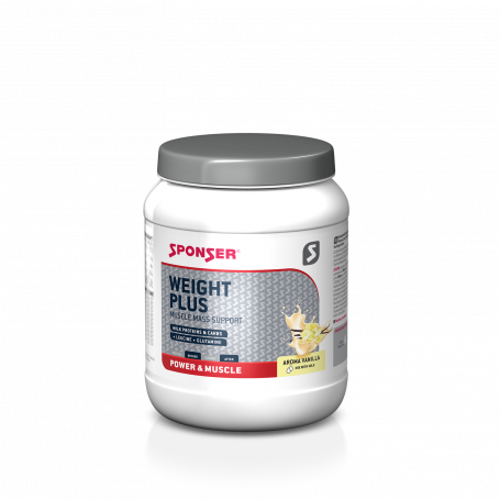 Sponser Weight Plus 900g Can Weight Gainer - 1