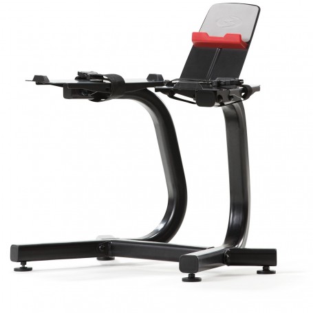 Bowflex SelectTech Stand with Media Rack-Adjustable dumbbell systems-Shark Fitness AG