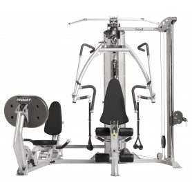 Hoist Fitness V4 Elite Gym with V-Ride leg press and cable pull multistations - 4