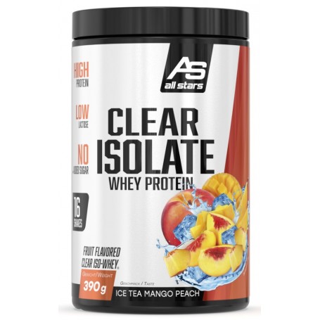 All Stars Clear Isolate Whey Protein 390g Dose-Proteine/Eiweiss-Shark Fitness AG