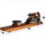 Fluid Rower Viking Pro XL Rower Rowing Machine - 4