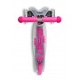 Micro Mini Micro Deluxe Flux Neochrome LED Pink (MMD363) Kickboard and Scooter - 5
