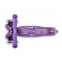 Micro Mini Micro Deluxe Fairy Glitter LED Purple (MMD207) Kickboard and Scooter - 5