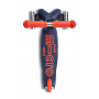 Micro Mini Micro Deluxe Foldable LED Navy Blue (MMD196) Kickboard and Scooter - 4