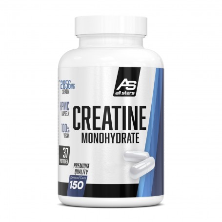 All Stars Creatine Monohydrate, 150 capsules-Creatine-Shark Fitness AG