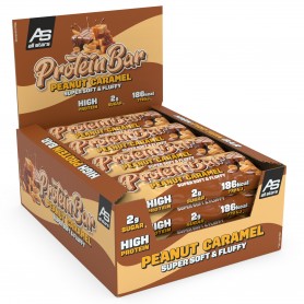 All Stars Protein Bar super Soft & fluffy, Peanut Caramel, 12 bars of 50g each Shark Fitness - 1