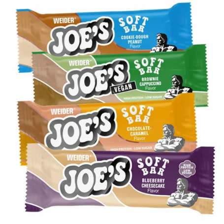 Weider Joe's Soft Bar 12 x 50g-Bars-Shark Fitness AG