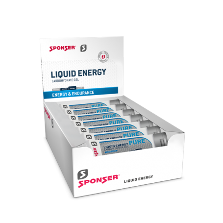 Sponser Sponser Liquid Energy, Pure, 20 x 70g-Gels-Shark Fitness AG