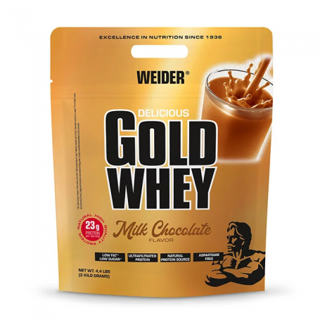 Weider Gold Whey Protein 2kg bag-Slim and fit - proteins-Shark Fitness AG