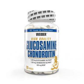 Weider Glucosamine Chondroïtine & MSM (120 capsules) Vitamines et minéraux - 1