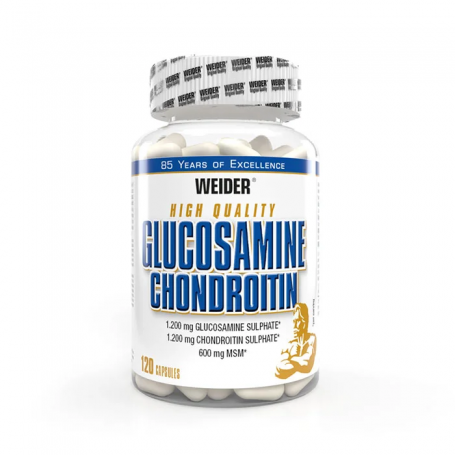 Weider Glucosamin Chondroitin & MSM, 120 Kapseln-Vitamine & Mineralstoffe-Shark Fitness AG