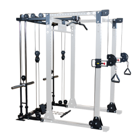 Body Solid Option for GPR400: Functional Trainer Attachment Plate loaded (GPRFT) Rack and Multi-Press - 1