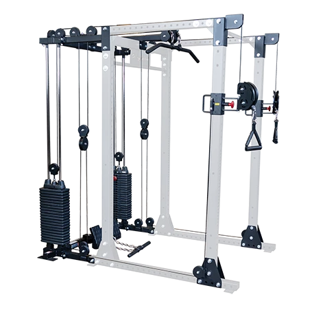 Body Solid Option for GPR400: Functional Trainer Attachment with 2x95kg GM (GPRFTS)-Rack and multi-press-Shark Fitness AG