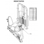 Hoist Fitness Ride freestanding leg press (HV-LP-FSK-RLP) single station insert weight - 6
