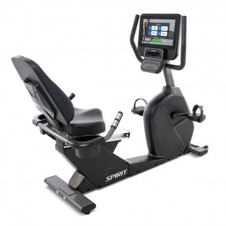Spirit Fitness Commercial CR800ENT+ ergomètre couché-Vélo semi allongés-Shark Fitness AG