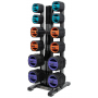 Jordan disc rack for 12 pump sets (JF-SBBR12) Dumbbell and disc rack - 9