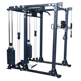 Set offer - Body Solid GPR400 Power Rack with Functional Trainer 2 x 95kg Rack and Multi-Press - 1