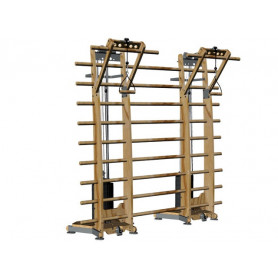 NOHrD Double WeightWorkx Fitness Tower Cable Pull Stations - 1