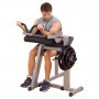 Body Solid biceps/triceps machine (GCBT380) dual function equipment - 1
