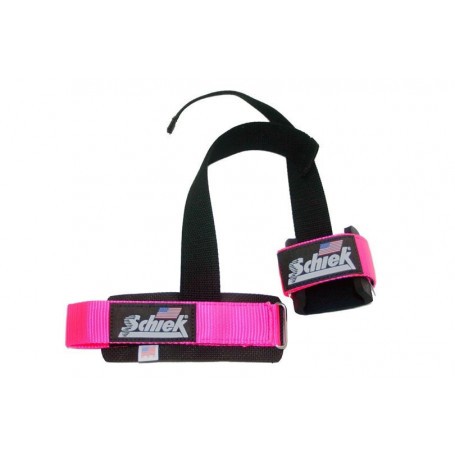 Schiek Deluxe pull strap pink 1000PLS-Pulling straps and pulling aids-Shark Fitness AG
