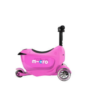 Mini Micro Mini2Go Deluxe Pink (MMD029) Kickboard - 1