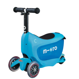 Mini Micro Mini2Go Deluxe Blue (MMD030) Trottinette - 1